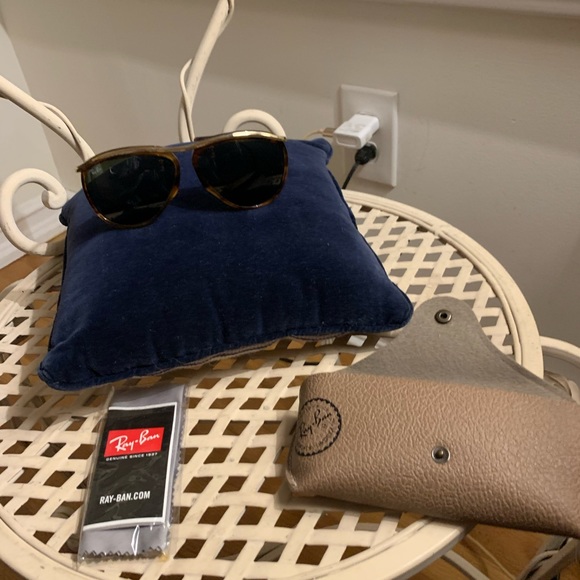 Ray Ban Olympian tortoise shell aviator sunglasses - Picture 2 of 9